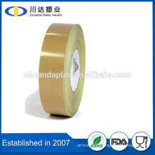 100% High Quality Heat Insulation PTFE fiberglass reinforced adhesive Tapes With Silicone